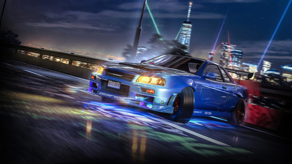 GTR-drifting-in-carx-street